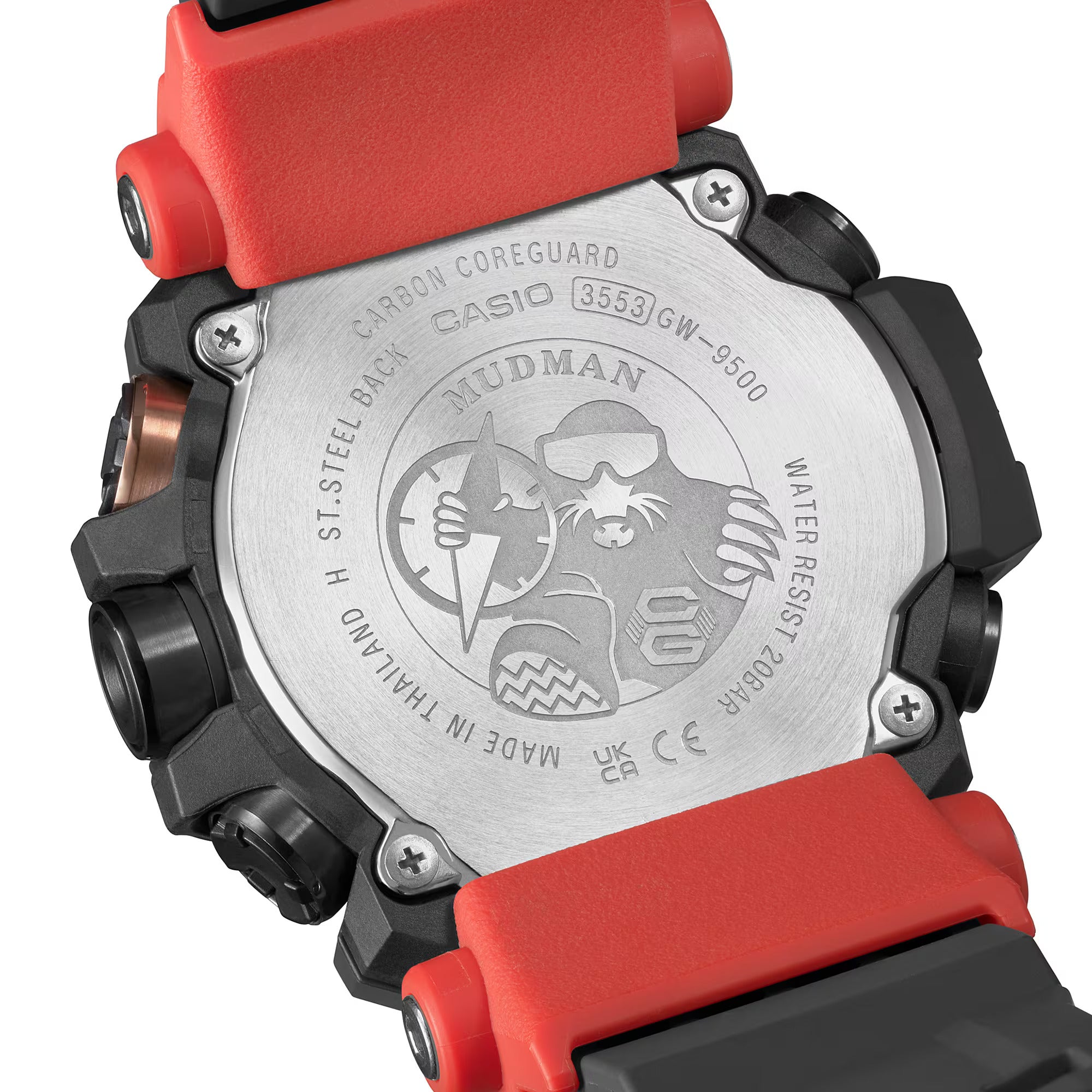 G-SHOCK GW-9500-1A4DR MUDMAN Triple Sensor Orange Watch | City