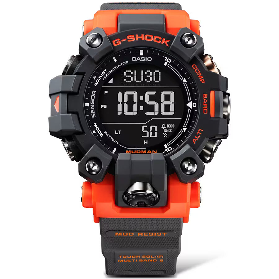 CASIO G SHOCK GW 9500 1A4DR MASTER OF G LAND MUDMAN ORANGE WATCH