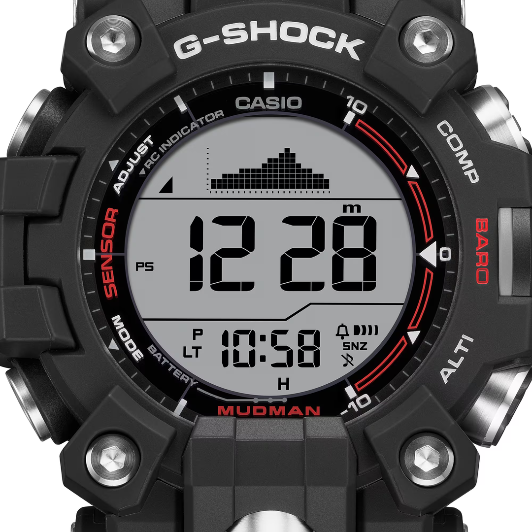 CASIO G-SHOCK GW-9500-1DR MASTER OF G - LAND MUDMAN BLACK WATCH