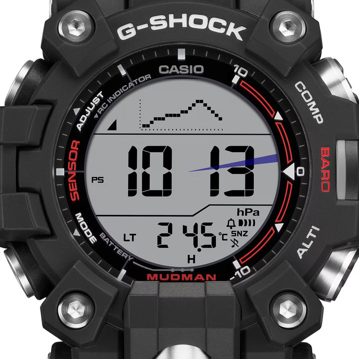 CASIO G-SHOCK GW-9500-1DR MASTER OF G - LAND MUDMAN BLACK WATCH