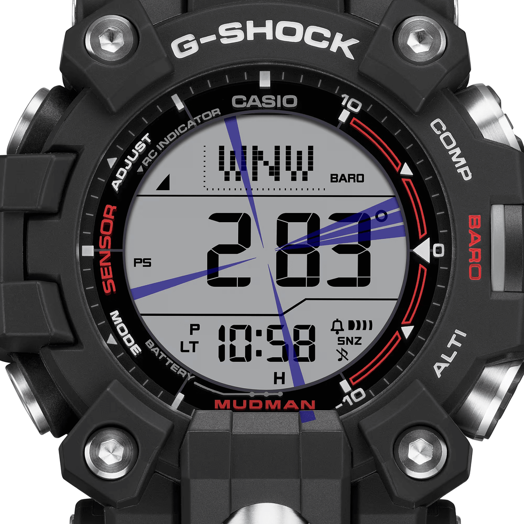 CASIO G-SHOCK GW-9500-1DR MASTER OF G - LAND MUDMAN BLACK WATCH