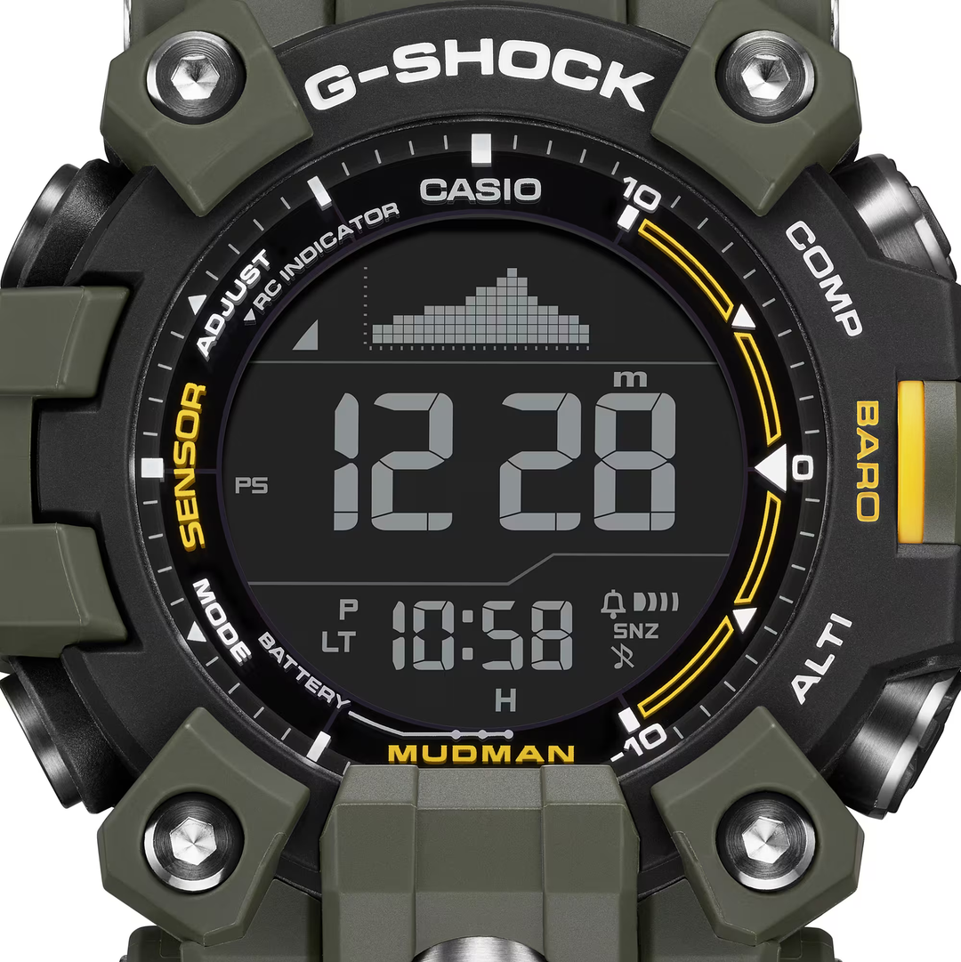 CASIO G-SHOCK GW-9500-3DR MASTER OF G - LAND MUDMAN GREEN WATCH