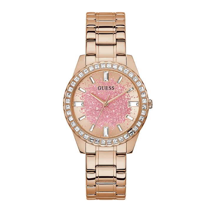 GUESS GW0405L3 GLITZ QUARTZ MULTI-FUNCTION 3 HANDS WOMEN WATCH