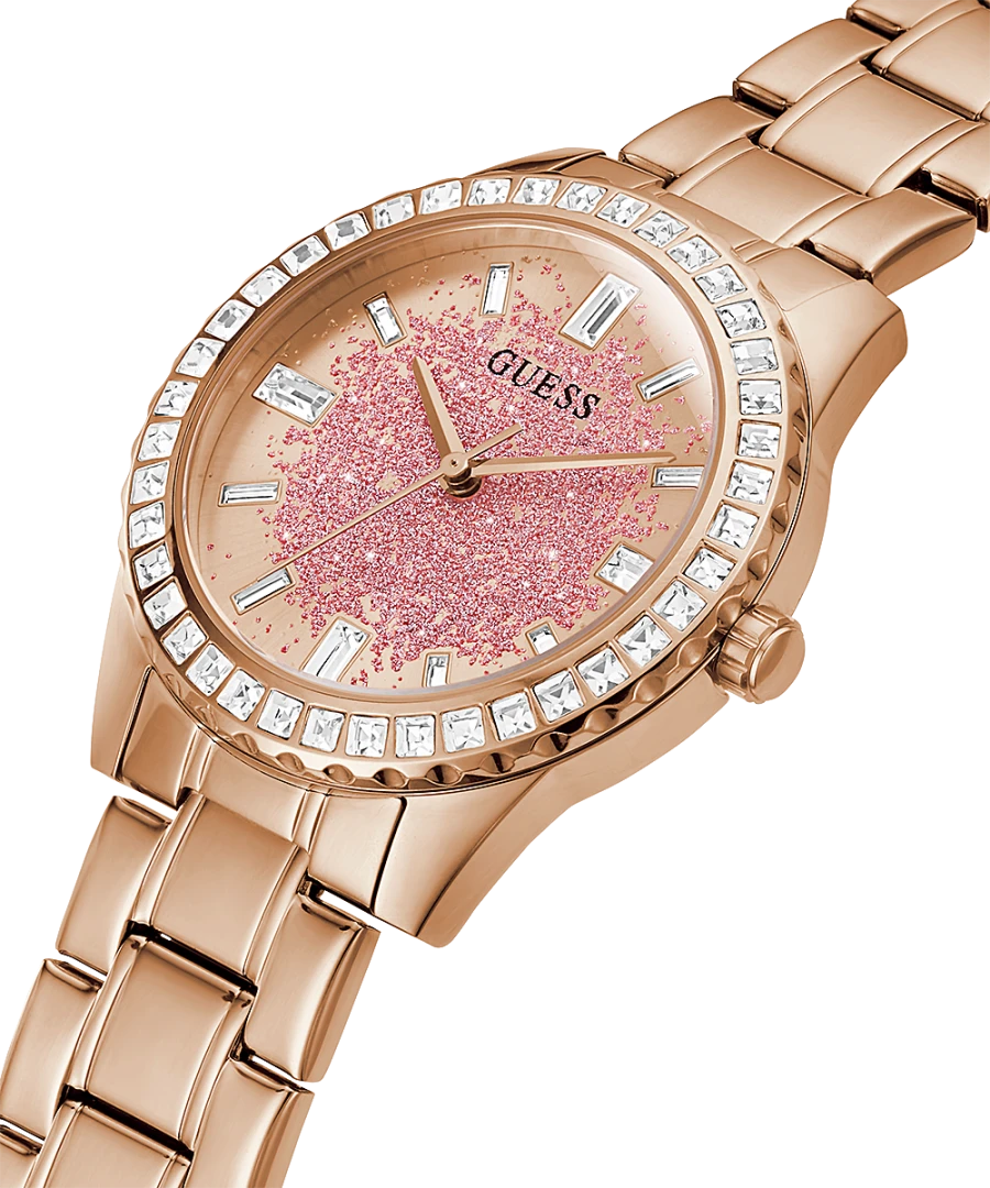 GUESS GW0405L3 GLITZ QUARTZ MULTI-FUNCTION 3 HANDS WOMEN WATCH