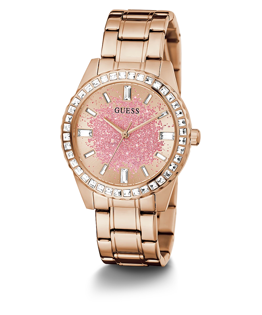 GUESS GW0405L3 GLITZ QUARTZ MULTI-FUNCTION 3 HANDS WOMEN WATCH
