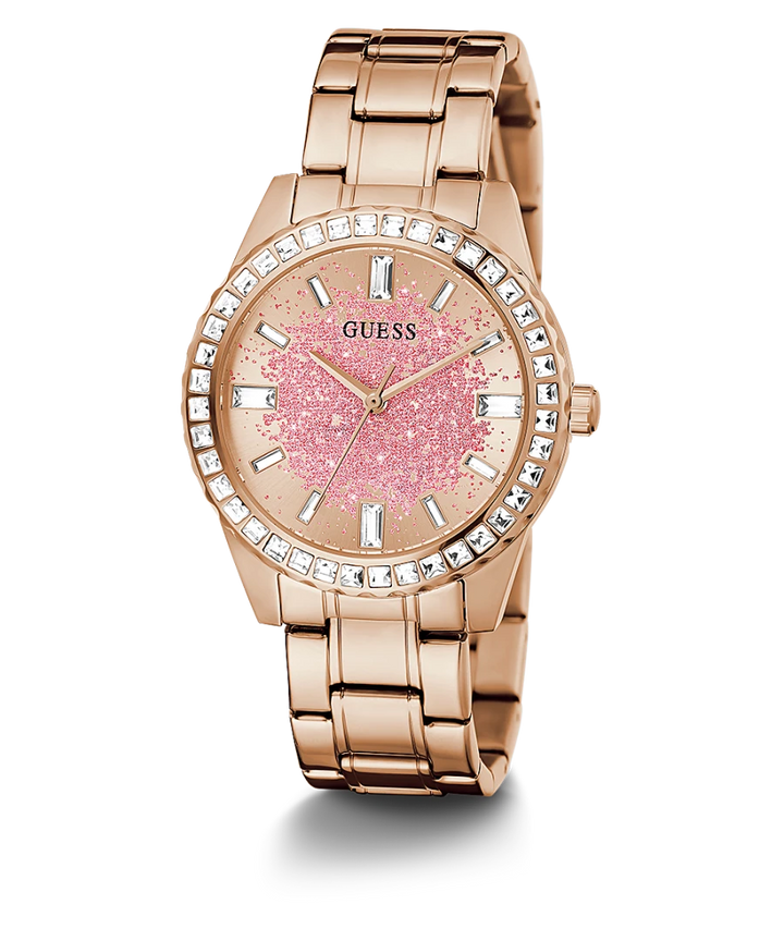 GUESS GW0405L3 GLITZ QUARTZ MULTI-FUNCTION 3 HANDS WOMEN WATCH