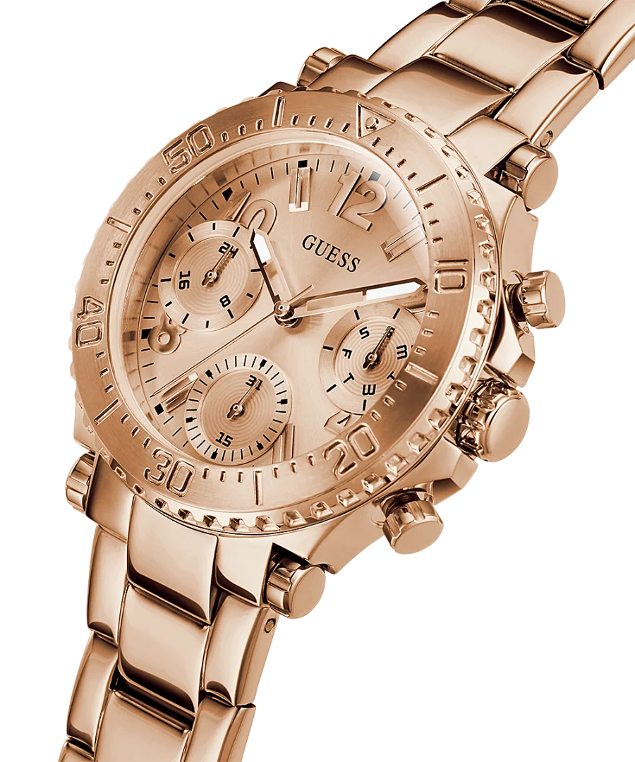 GUESS GW0465L2 QUARTZ MULTI-FUNCTION 3 HANDS WOMEN WATCH