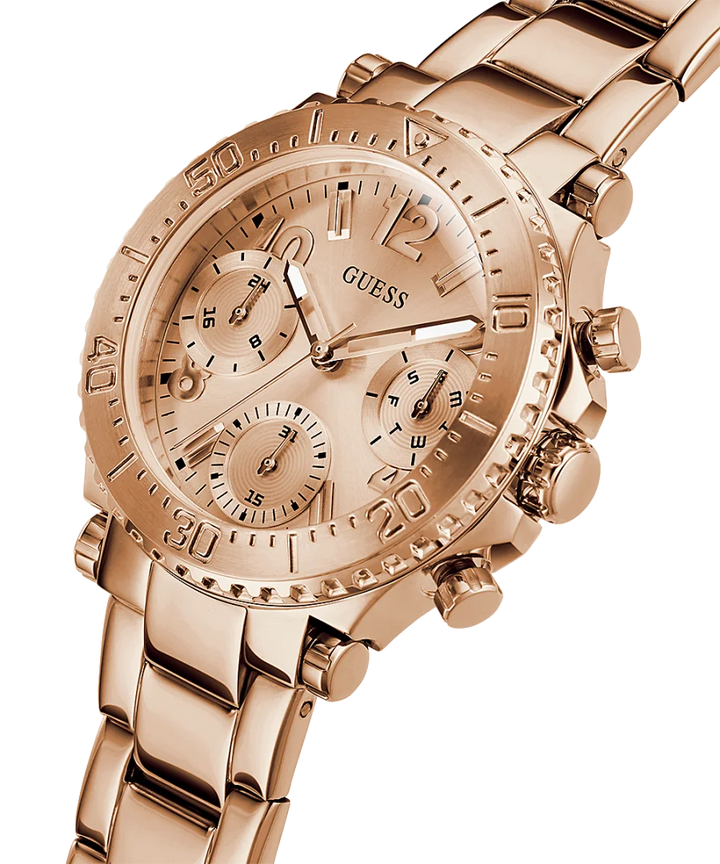 GUESS GW0465L2 QUARTZ MULTI-FUNCTION 3 HANDS WOMEN WATCH