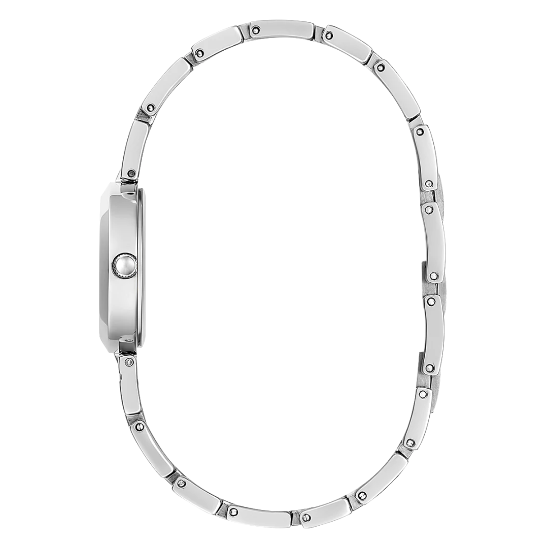 GUESS GW0549L1 LADY G SILVER TONE QUARTZ ANALOG 3 HANDS WOMEN WATCH