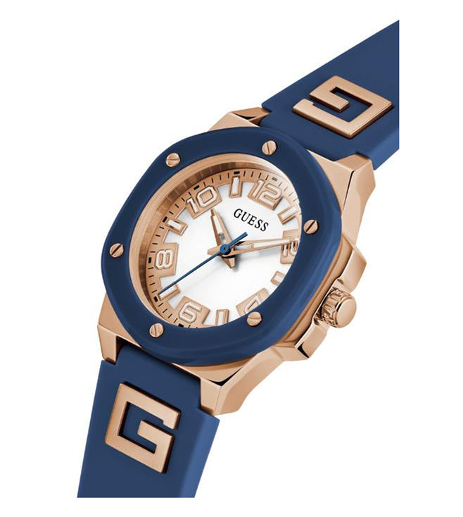 GUESS GW0555L4 G-HYPE TWO-TONE QUARTZ 3 HANDS WOMEN WATCH