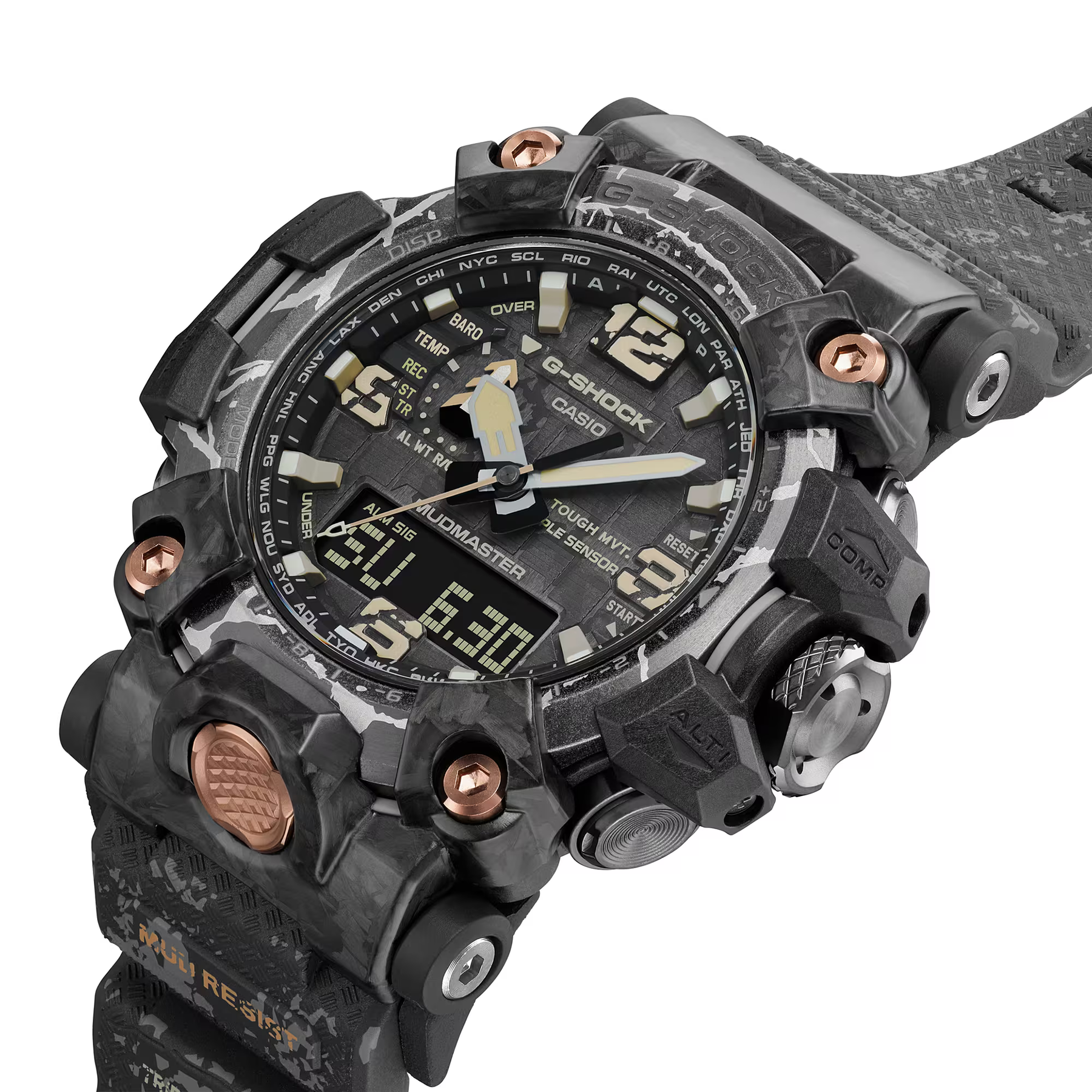 CASIO G SHOCK GWG 2000CR 1ADR MASTER OF G LAND MUDMAN BLACK