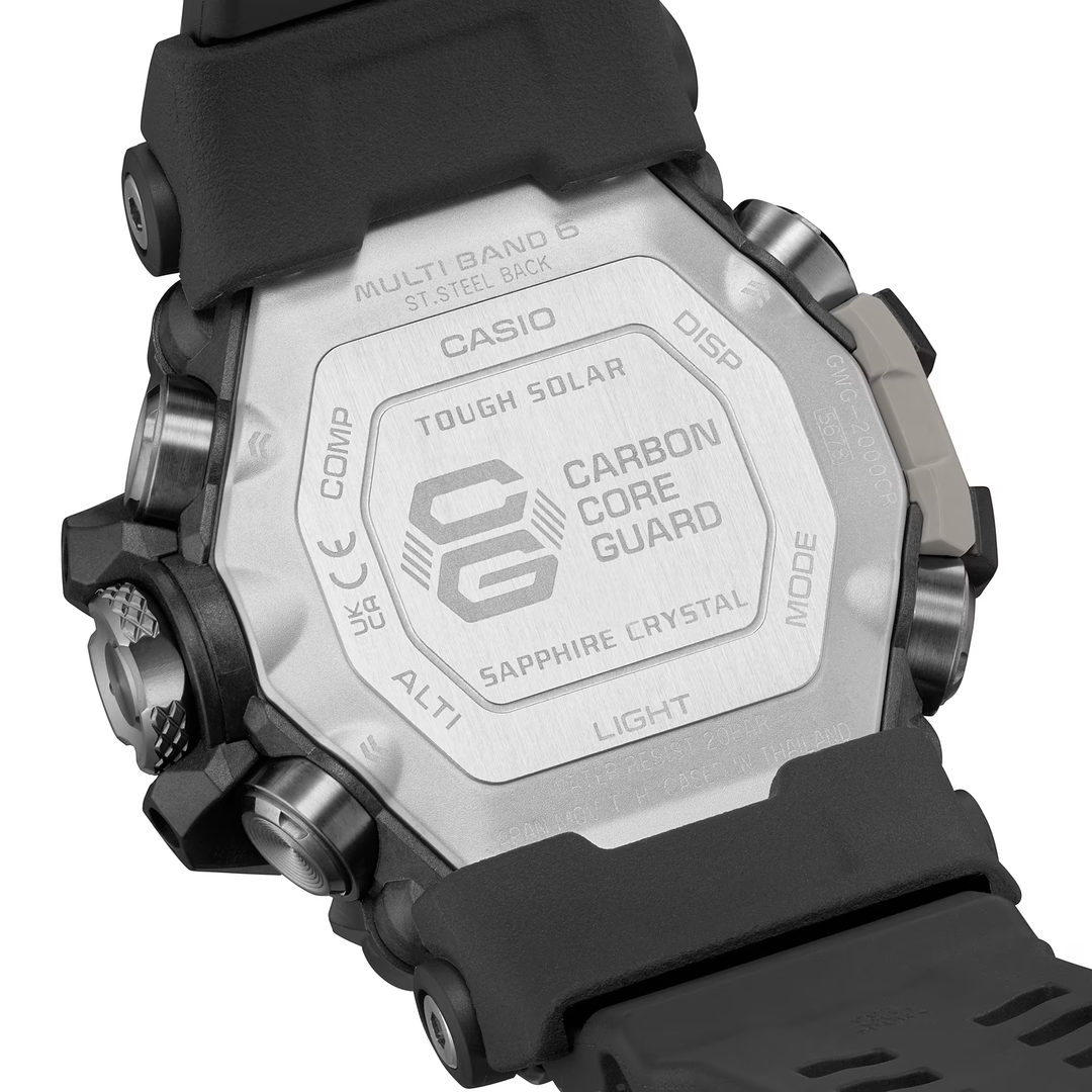 CASIO G-SHOCK GWG-2000CR-1ADR MASTER OF G - LAND MUDMAN BLACK WATCH