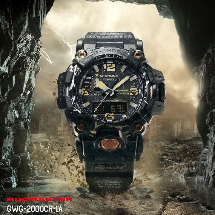 CASIO G-SHOCK GWG-2000CR-1ADR MASTER OF G - LAND MUDMAN BLACK WATCH