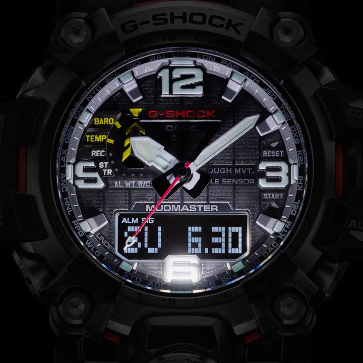 CASIO G-SHOCK GWG-2000-1A3DR ON THE LAND MUDMASTER GREEN WATCH