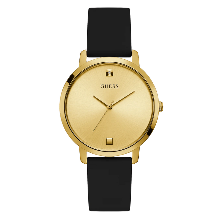 GUESS GW0004L1 NOVA QUARTZ ANALOG 3 HANDS BLACK WOMEN WATCH