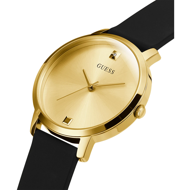 GUESS GW0004L1 NOVA QUARTZ ANALOG 3 HANDS BLACK WOMEN WATCH