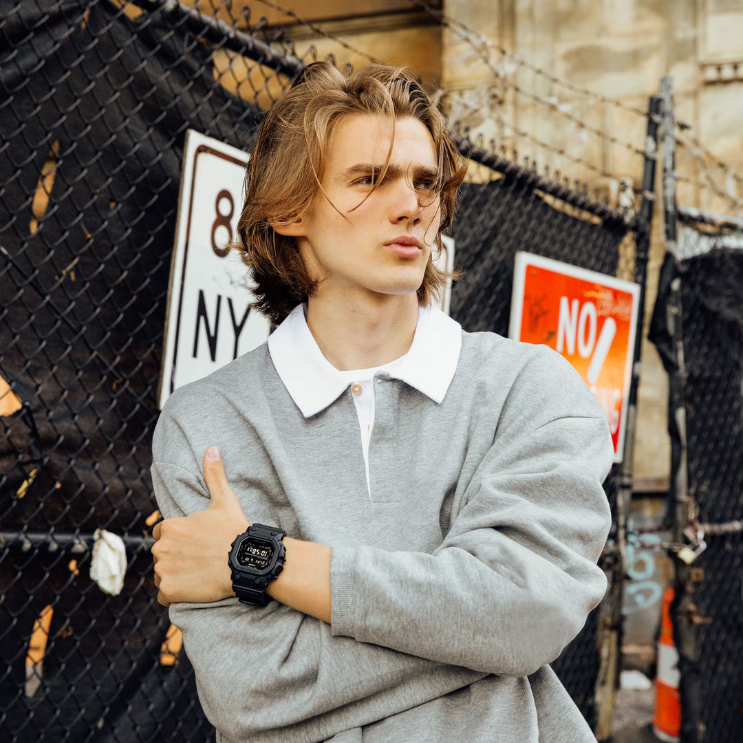 Casio G-Shock GX-56BB-1DR Special Colour Black Watch City Chain