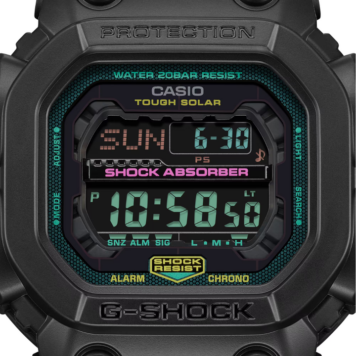 CASIO G-SHOCK GX-56MF-1DR STANDARD DIGITAL BLACK WATCH