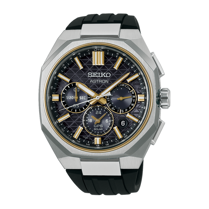 SEIKO ASTRON HAB003J1 GPS SOLAR CHRONOGRAPH MEN WATCH