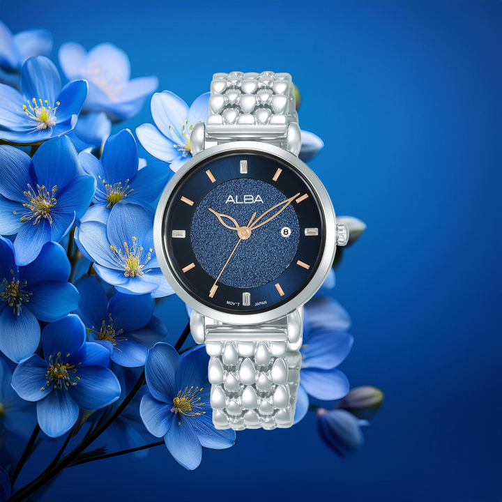 ALBA AH7DS9X FASHION QUARTZ STAINLESS STEEL WOMEN WATCH