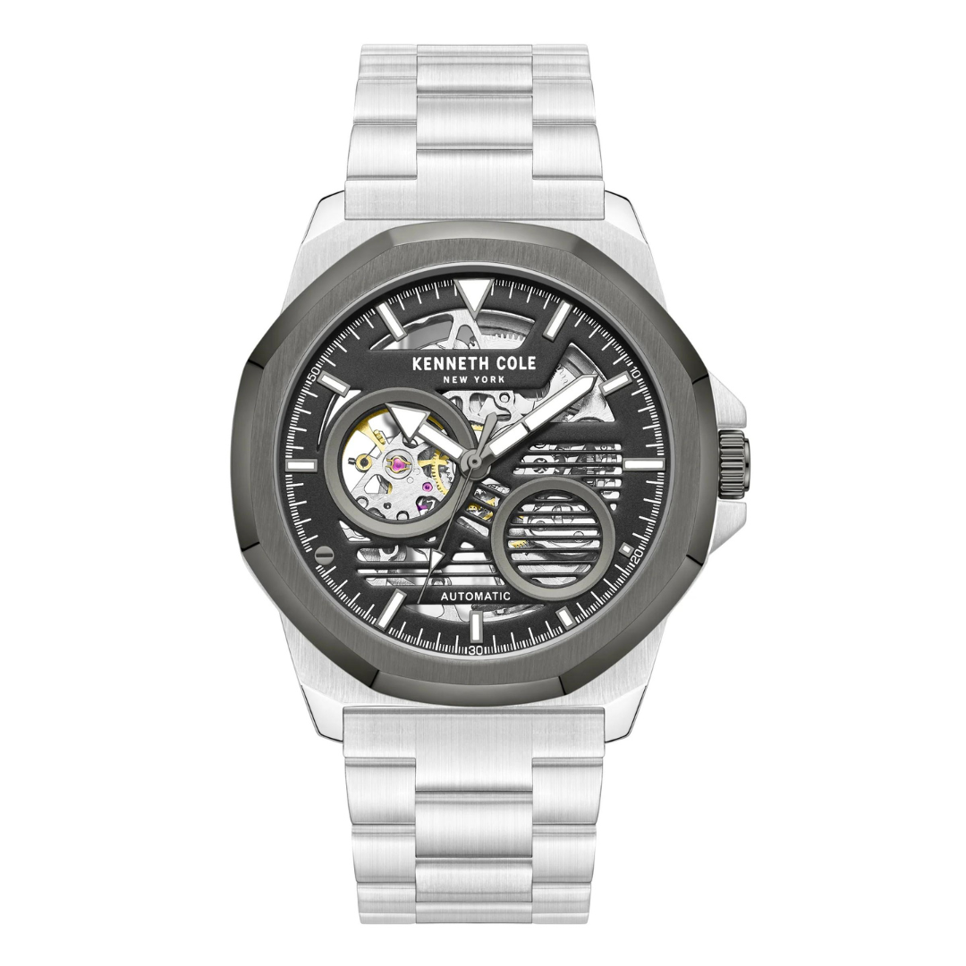 KENNETH COLE KCWGL0013601 AUTOMATIC TWO-TONE STAINLESS STEEL MEN WATCH