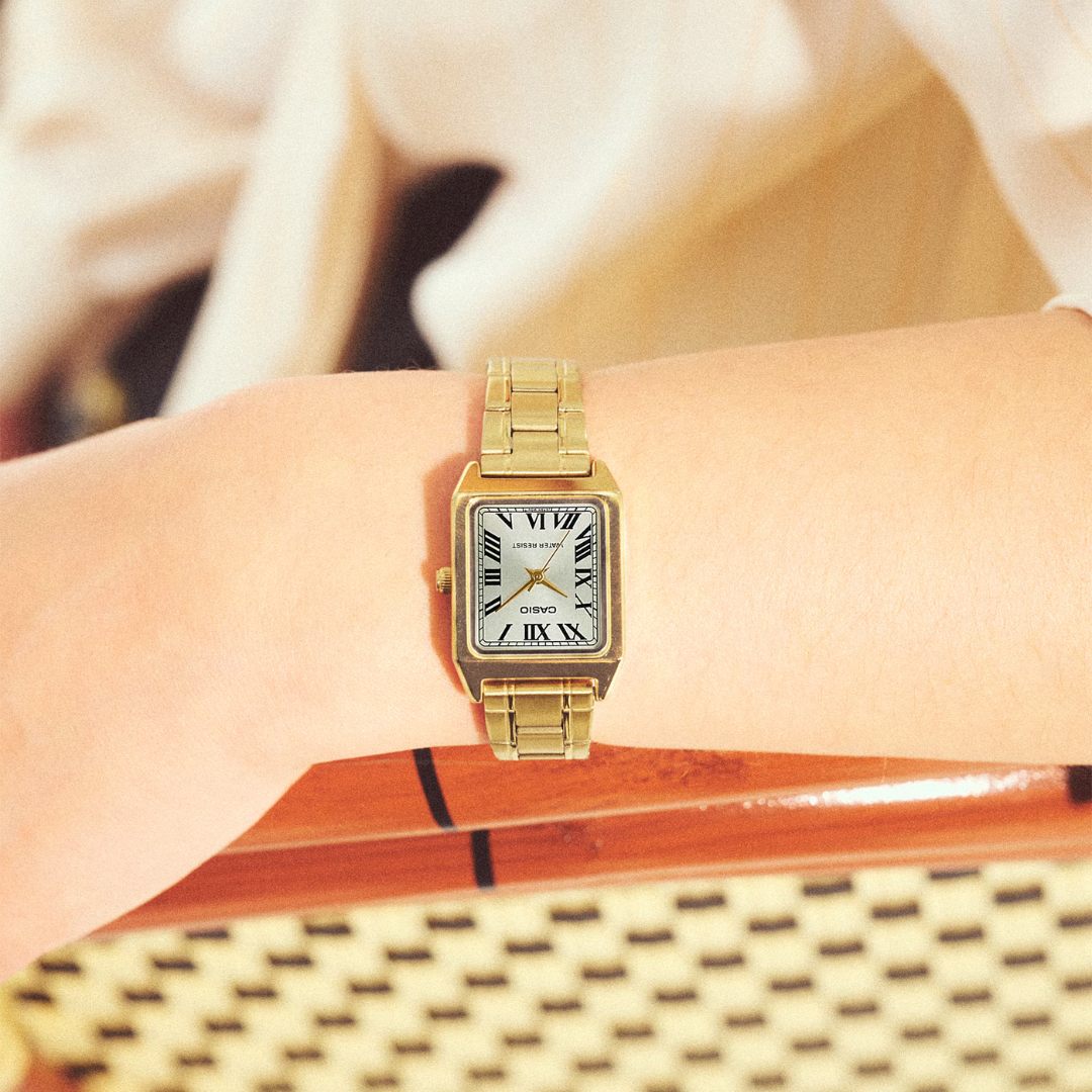 CASIO GENERAL LTP-V007G-9BUDF ANALOG WOMEN WATCH