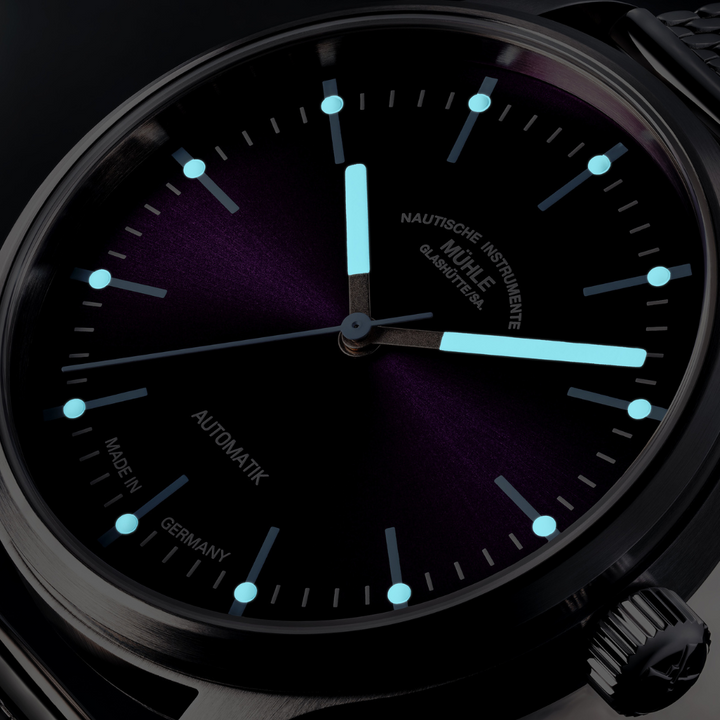 [PRE-ORDER] MÜHLE-GLASHÜTTE PANOVA VIOLET M1-40-78-1-MB-II AUTOMATIC MILANESE STRAP MEN WATCH