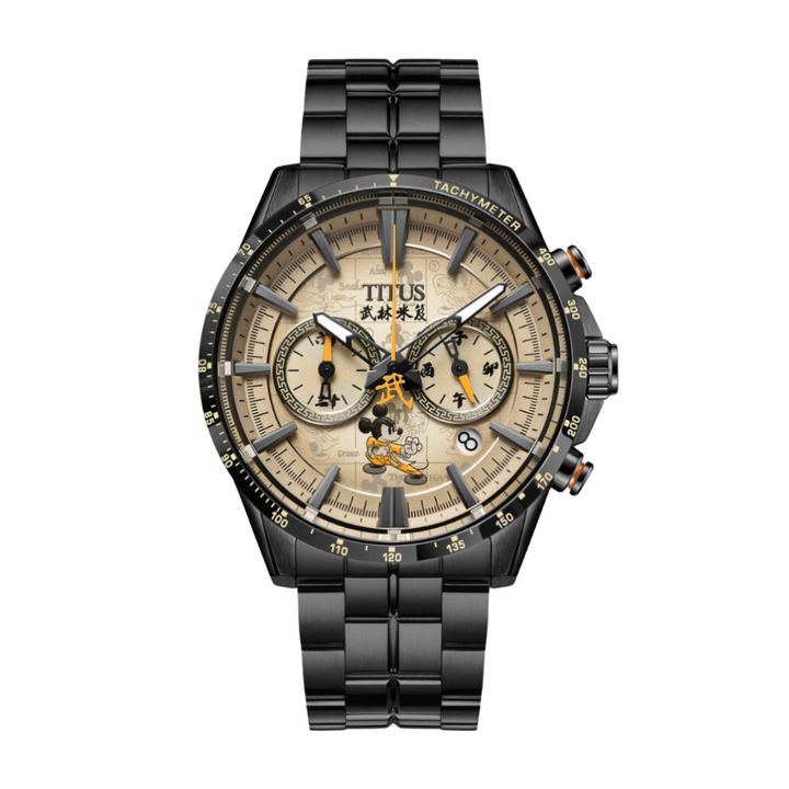 SOLVIL ET TITUS MASTER MICKEY W06-03367-002 CHRONOGRAPH LIMITED EDITION MEN WATCH