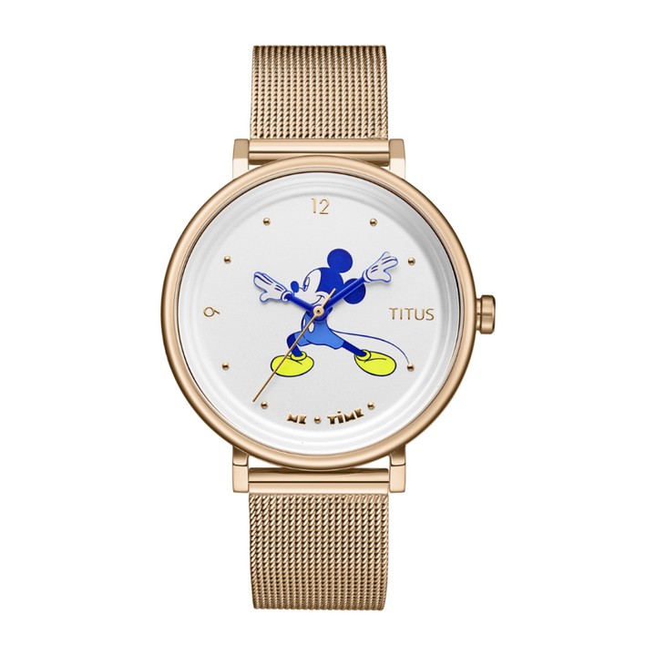SOLVIL ET TITUS MICKEY MOUSE LIFESTYLE "ME TIME" LIMITED EDITION W06-03378-001 WOMEN WATCH