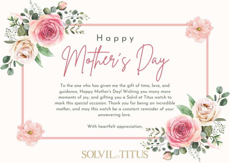 Solvil et Titus Mother's Day Card