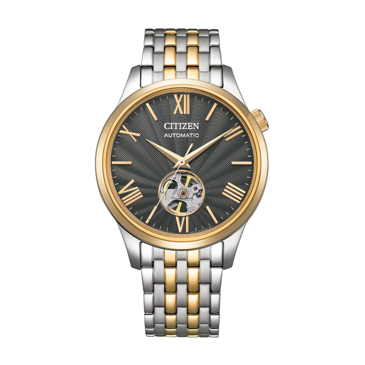 Citizen NH9136-88H automatic self-winding exhibition caseback stainless steel mechanical