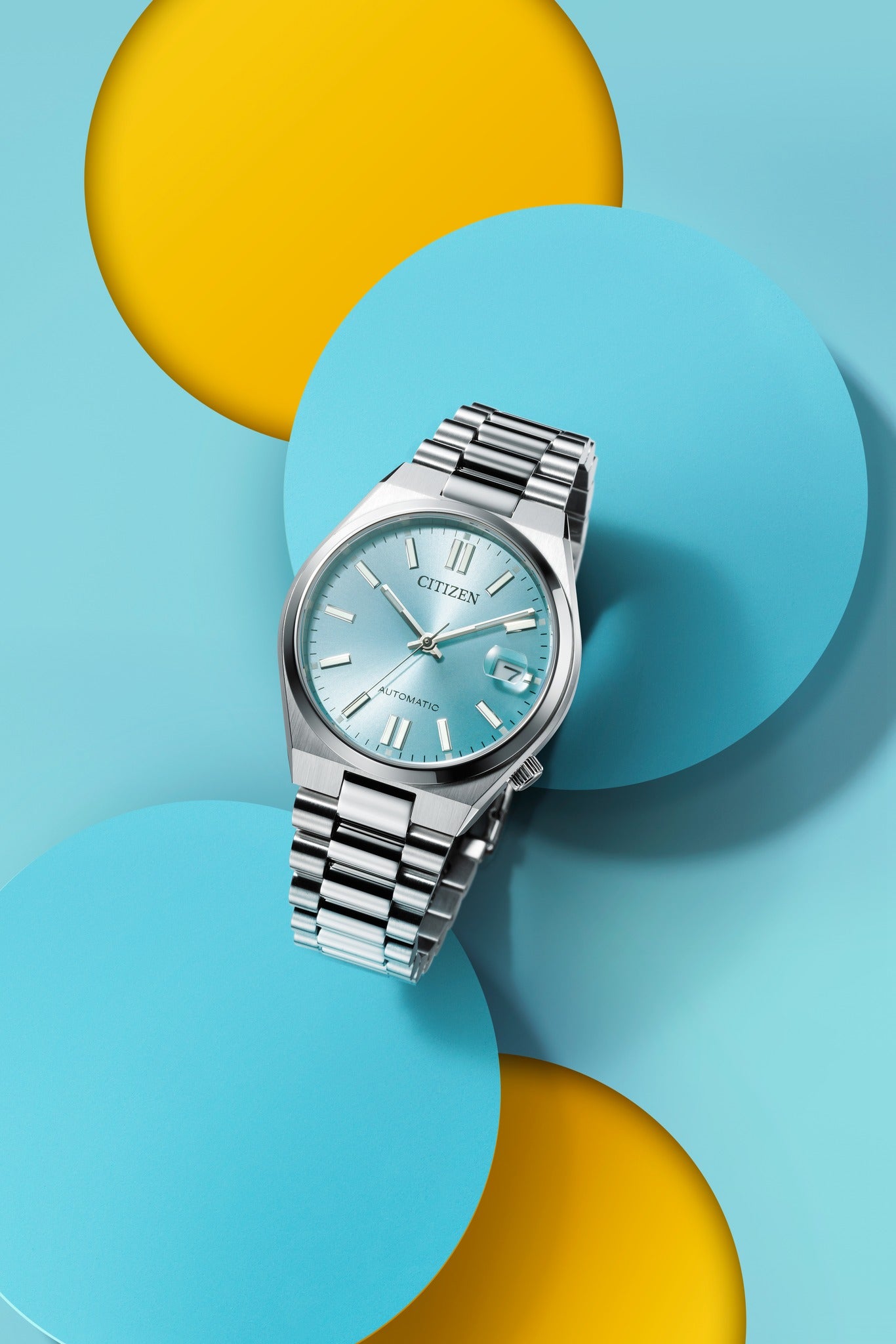 Citizen NJ0200-50L Tsuyosa Automatic Blue Dial | City Chain – City Citizen NJ0200-50L Tsuyosa Automatic Blue Dial | City Chain – City