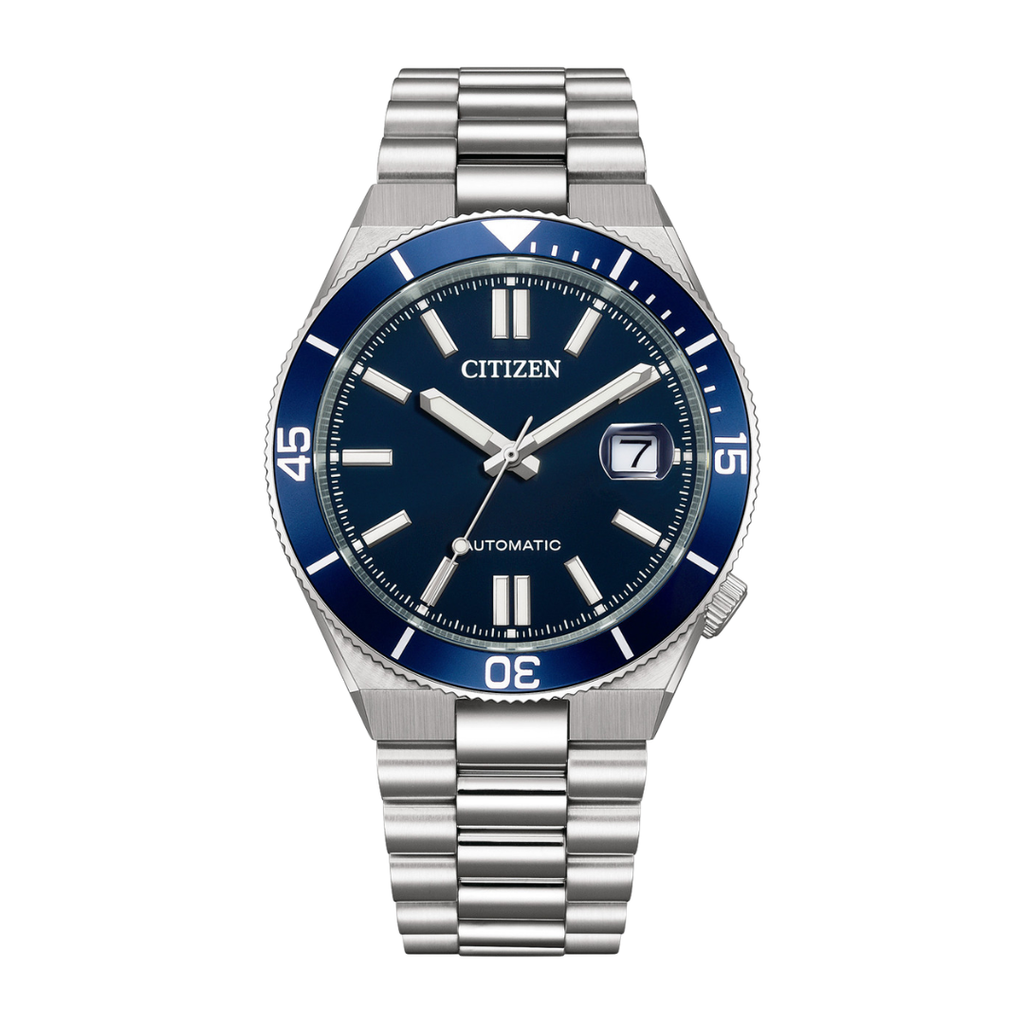 Citizen 腕時計 ネイビー Citizen NJ0230-59L Tsuyosa Automatic Men Watch | City Chain – City