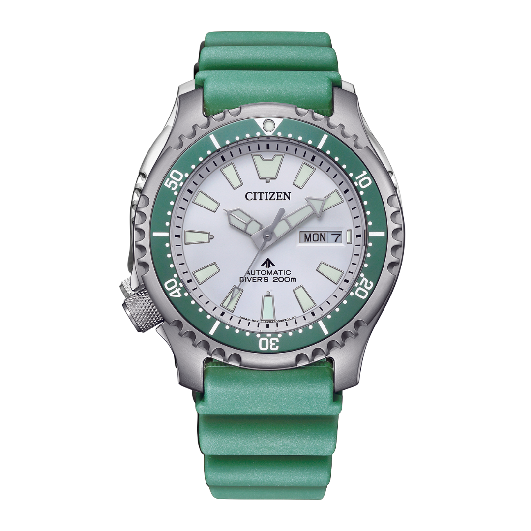 CITIZEN NY0168 64A PROMASTER FUGU LIMITED EDITION AUTOMATIC MEN WATCH CITY CHAIN City Chain Singapore