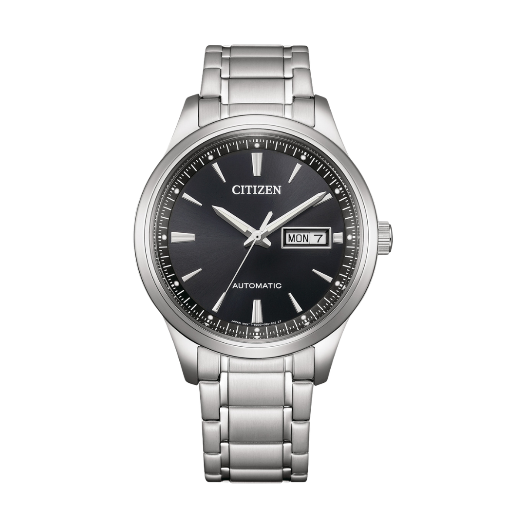 Citizen NY4060-51E 40mm automatic Caliber 8200 day-date stainless steel bracelet 50m