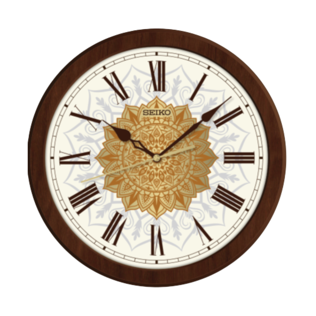 ●.colck Senza® Retro QUARTZ Wall Clock For Living Room or Office Batteries