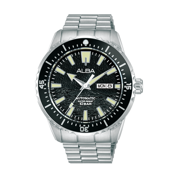 ALBA AL4743X MECHANICAL STAINLESS STEEL MEN WATCH