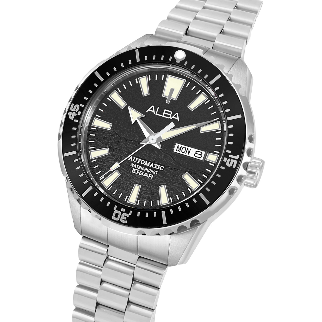 ALBA AL4743X MECHANICAL STAINLESS STEEL MEN WATCH