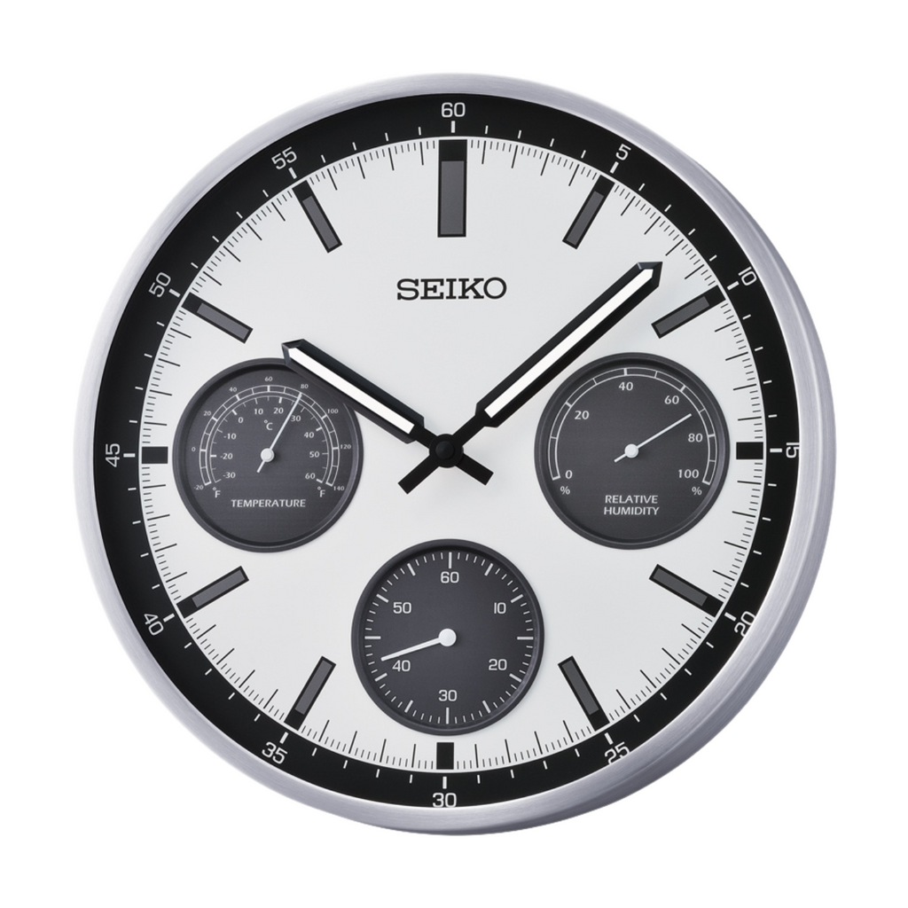 Seiko QXA823S Wall Clock with Panda Design | City Chain – City