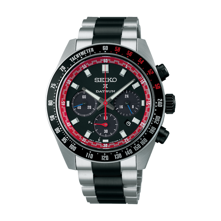 SEIKO SSC957P1 PROSPEX SPEEDTIMER SOLAR CHRONOGRAPH DATSUN 240Z LIMITED EDITION MEN WATCH