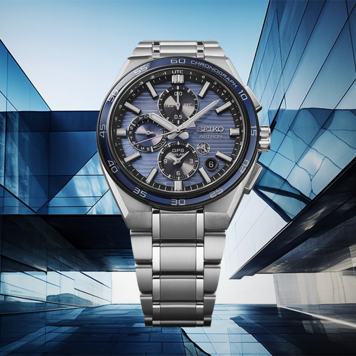 SEIKO ASTRON SSH175J1 DUAL-TIME GPS SOLAR CHRONOGRAPH MEN WATCH