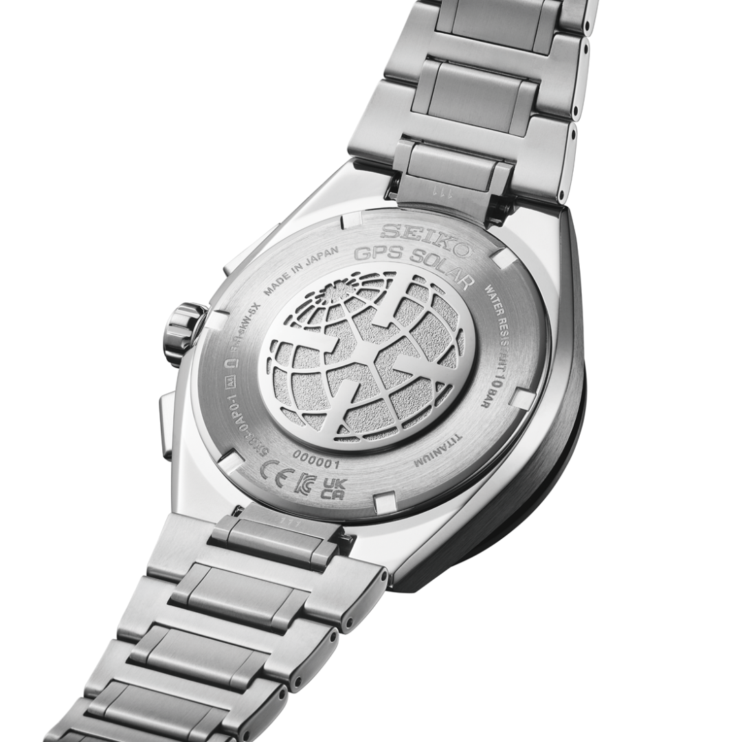 SEIKO ASTRON SSH175J1 DUAL-TIME GPS SOLAR CHRONOGRAPH MEN WATCH