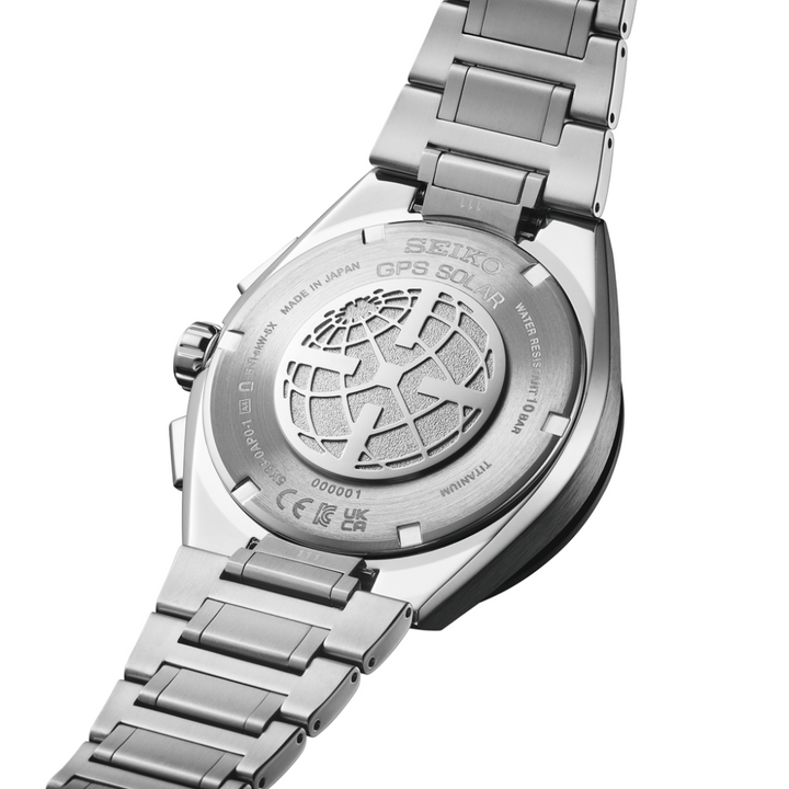SEIKO ASTRON SSH175J1 DUAL-TIME GPS SOLAR CHRONOGRAPH MEN WATCH