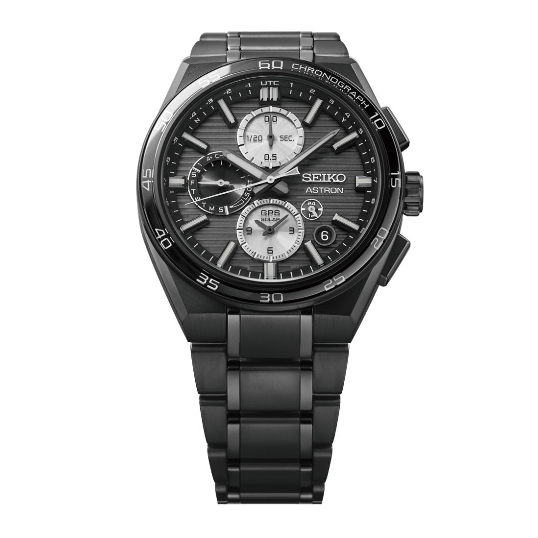SEIKO ASTRON SSH179J1 DUAL-TIME GPS SOLAR CHRONOGRAPH MEN WATCH