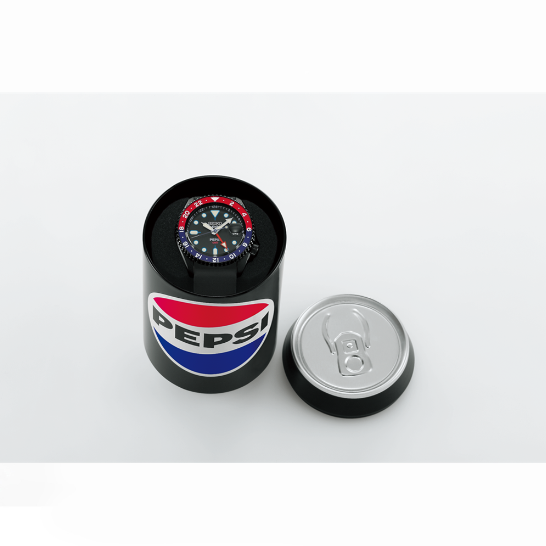 SEIKO 5 SPORTS x PEPSI® LIMITED EDITION SSK047K1 AUTOMATIC MEN WATCH