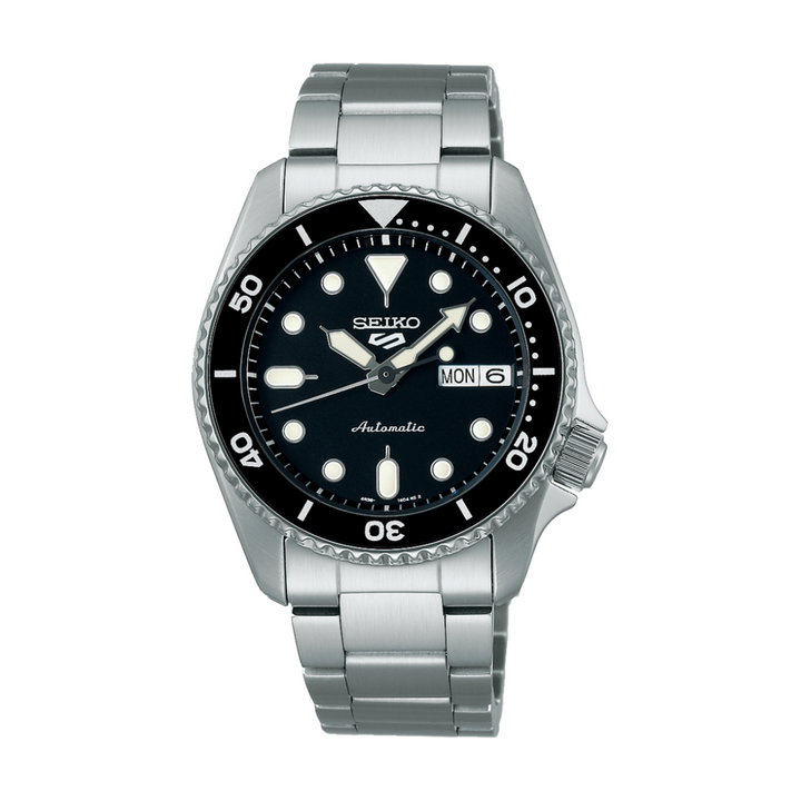 SEIKO 5 SPORTS SRPK29K1 SKX MIDI BLACK MEN WATCH