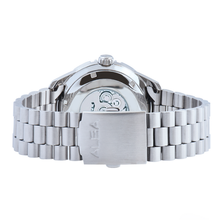 ALBA AL4743X MECHANICAL STAINLESS STEEL MEN WATCH