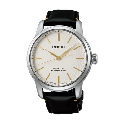 Seiko Presage SPB497J1 automatic watch with unglazed Arita porcelain dial and 40.6mm case