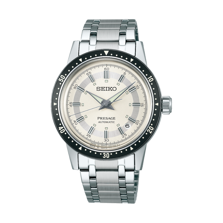 SEIKO PRESAGE SRPK61J1 STYLE 60S CROWN CHRONOGRAPH 60TH ANNIVERSARY LIMITED EDITION MEN WATCH