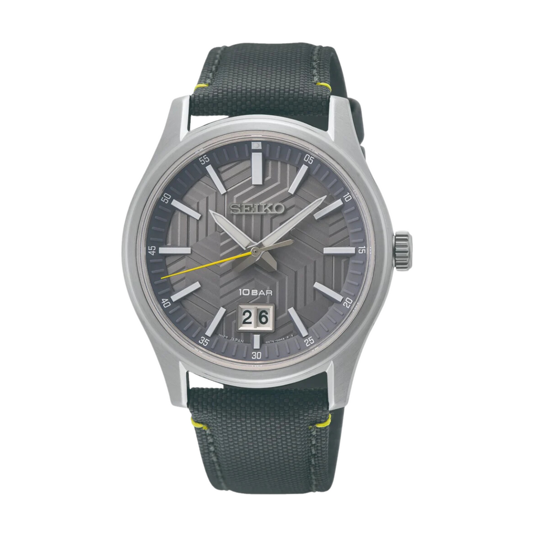 SEIKO SUR543P1 3 HANDS DATE QUARTZ MEN WATCH